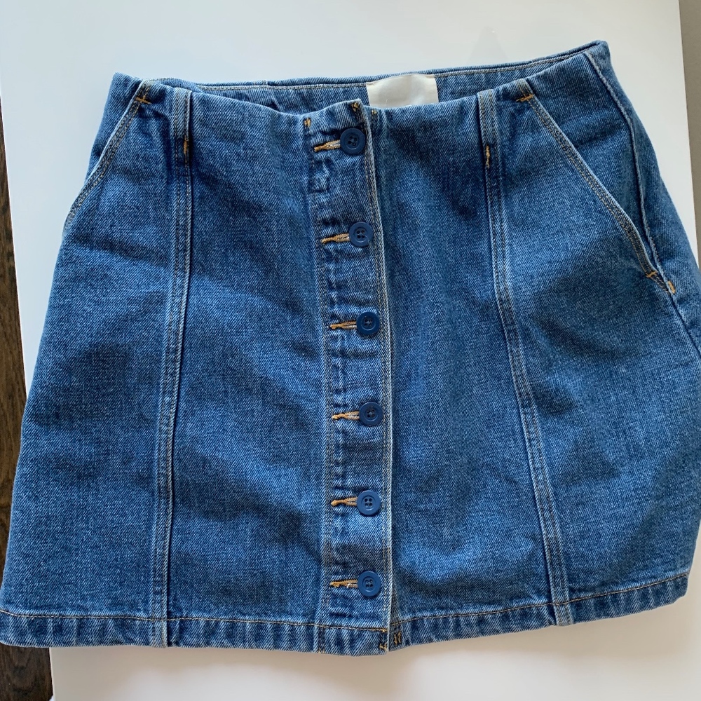 Aritzia Denim Skirt